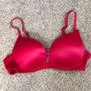 Red bra